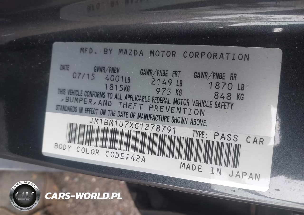 2016 Mazda Mazda3 I Sport VIN:JM1BM1U7XG1278791 - 9