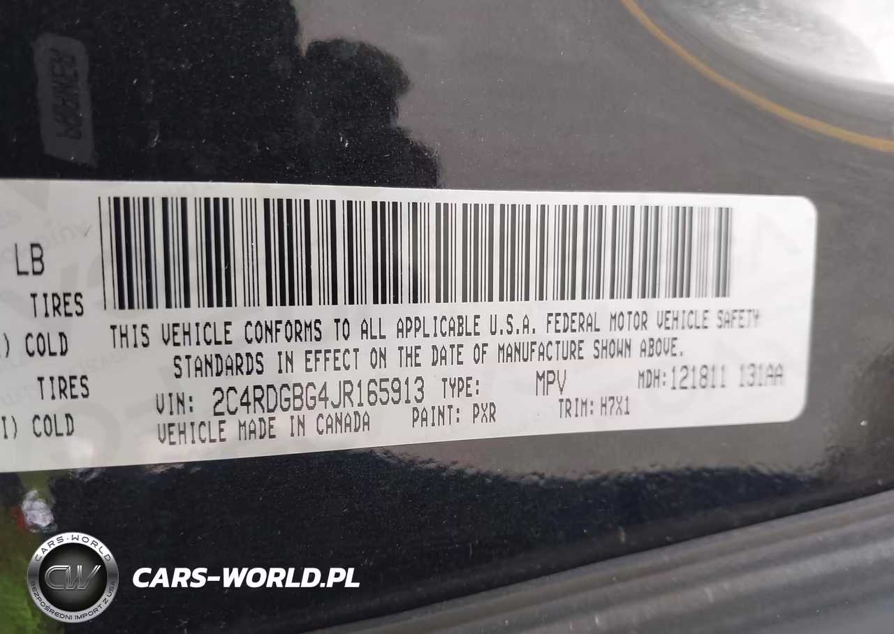 2018 Dodge Grand Caravan Se VIN:2C4RDGBG4JR165913 - 9
