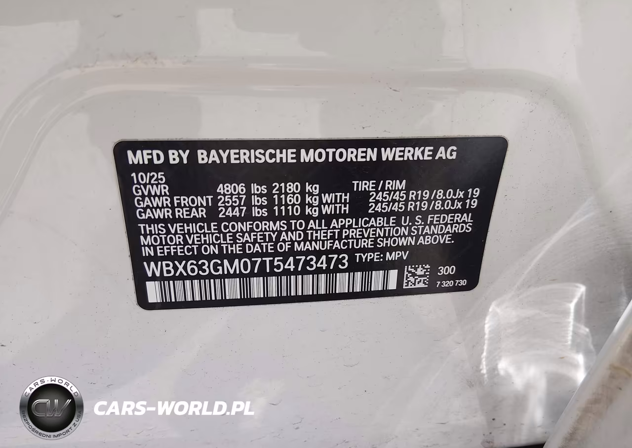 2026 BMW X2 xDrive28I VIN:WBX63GM07T5473473 - 9