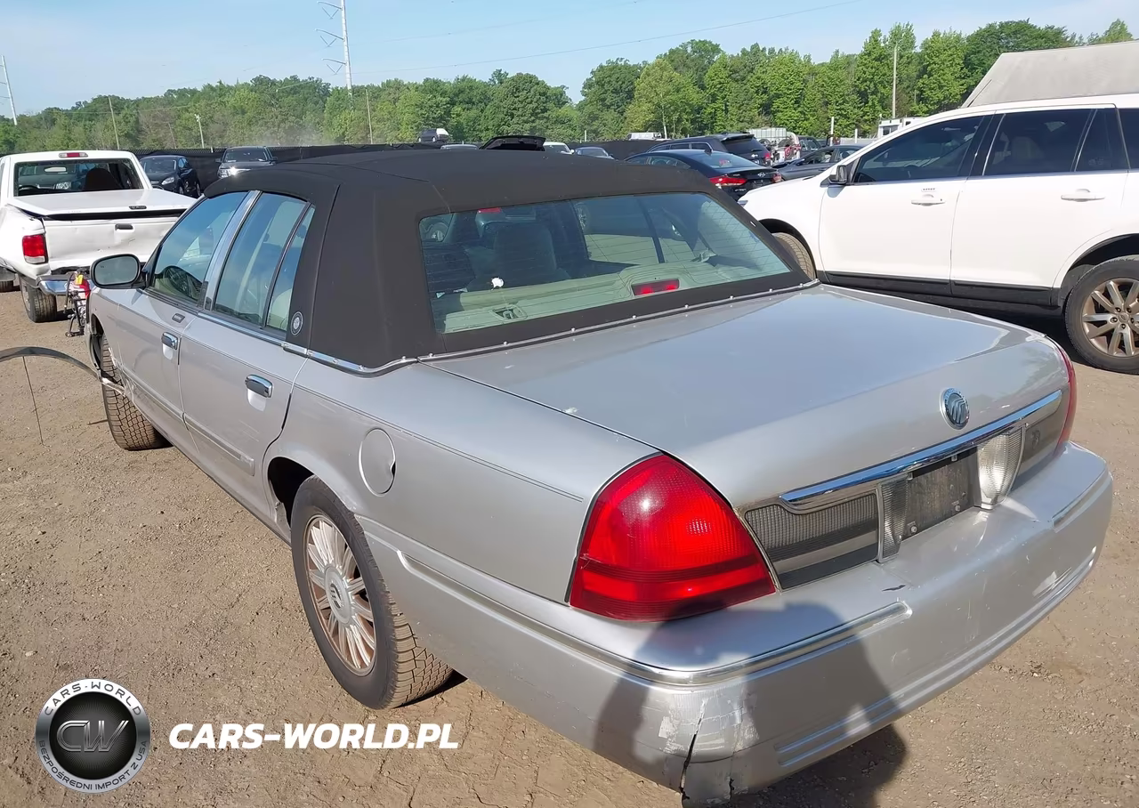 2008 Mercury Grand Marquis Ls VIN:2MEFM75V48X657844 - 3