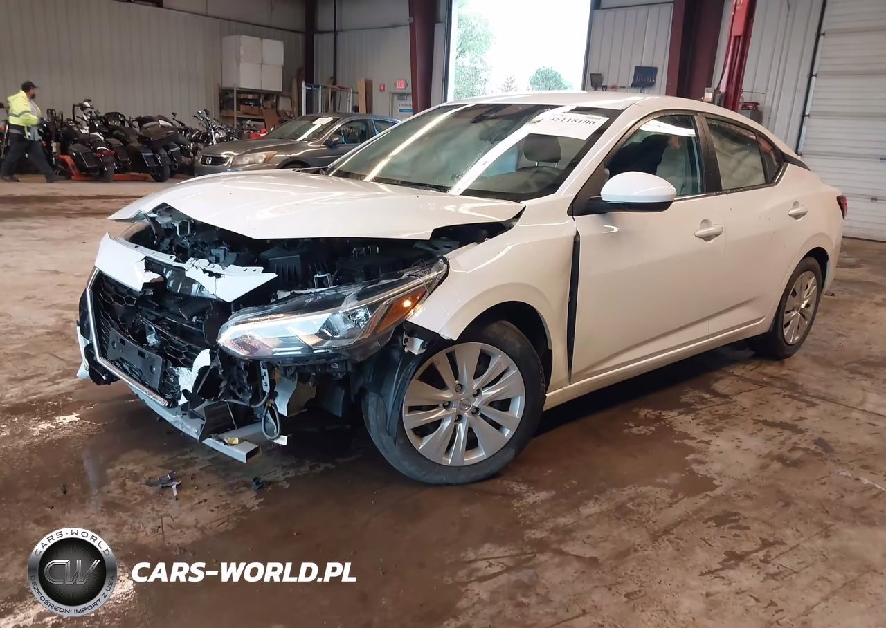 2023 Nissan Sentra S Xtronic Cvt VIN:3N1AB8BV6PY317709 - 2