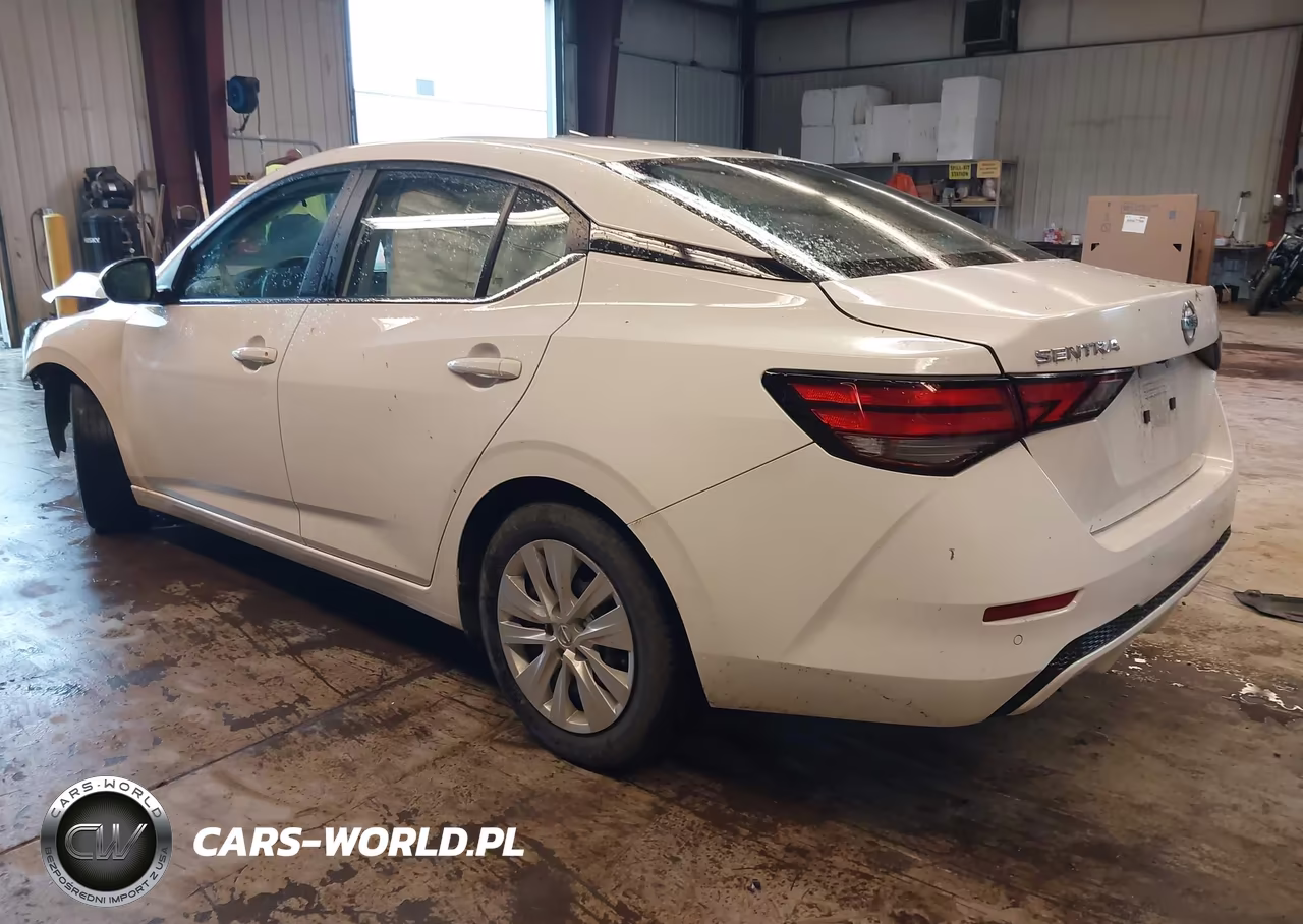 2023 Nissan Sentra S Xtronic Cvt VIN:3N1AB8BV6PY317709 - 3
