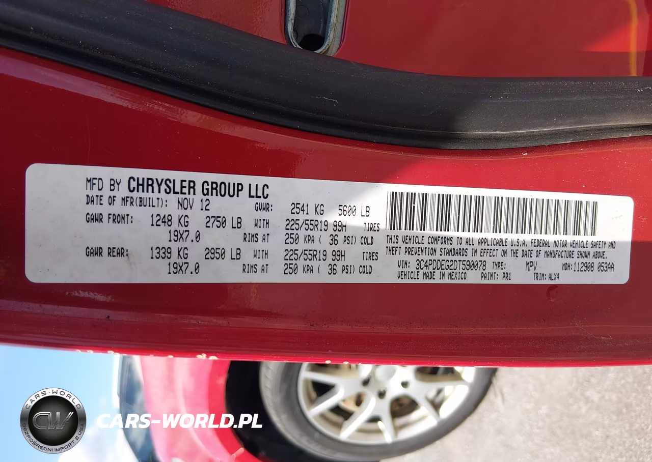 2013 Dodge Journey R-T VIN:3C4PDDEG2DT590078 - 9