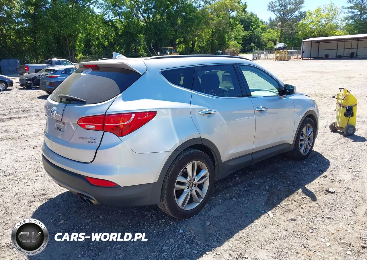 2016 Hyundai Santa Fe Sport 2.0L Turbo VIN:5XYZW4LA0GG367339 - 4