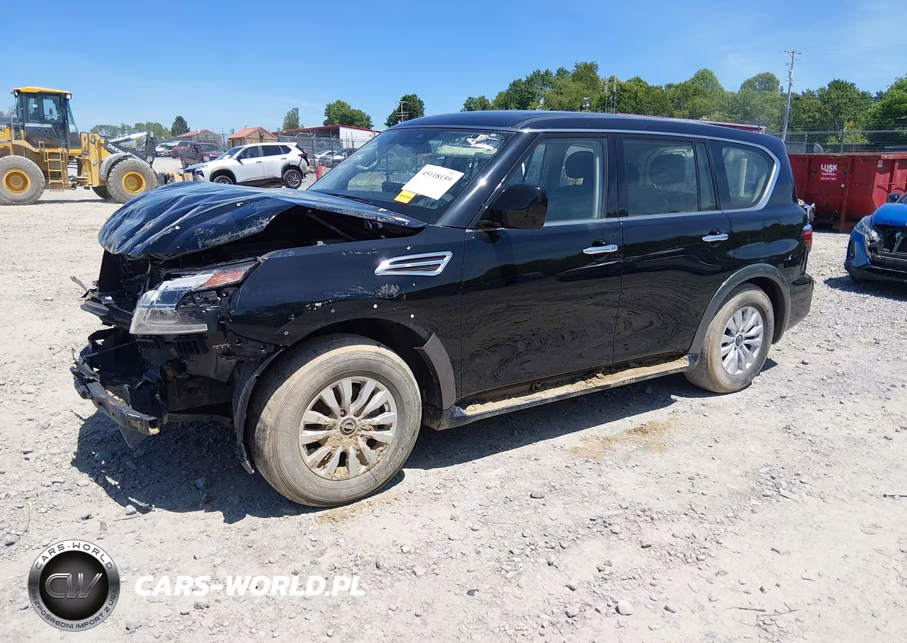 2023 Nissan Armada S 4Wd VIN:JN8AY2ED3P9693936 - 2