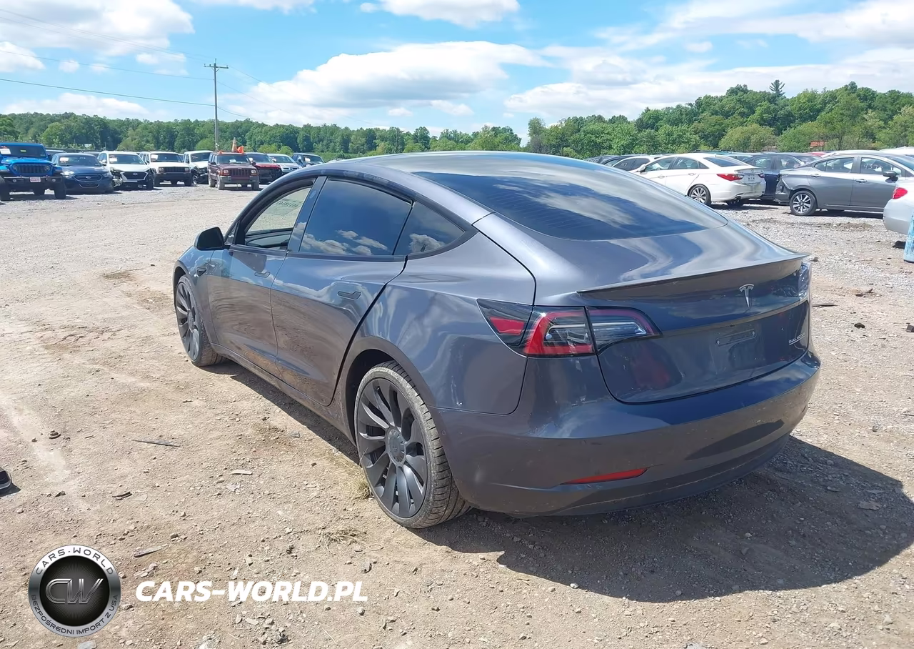 2022 Tesla Model 3 Performance Dual Motor All-Wheel Drive VIN:5YJ3E1EC0NF265291 - 3