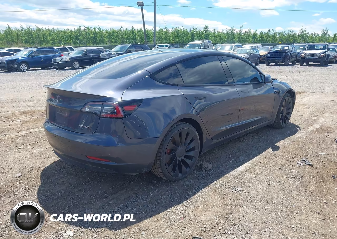 2022 Tesla Model 3 Performance Dual Motor All-Wheel Drive VIN:5YJ3E1EC0NF265291 - 4