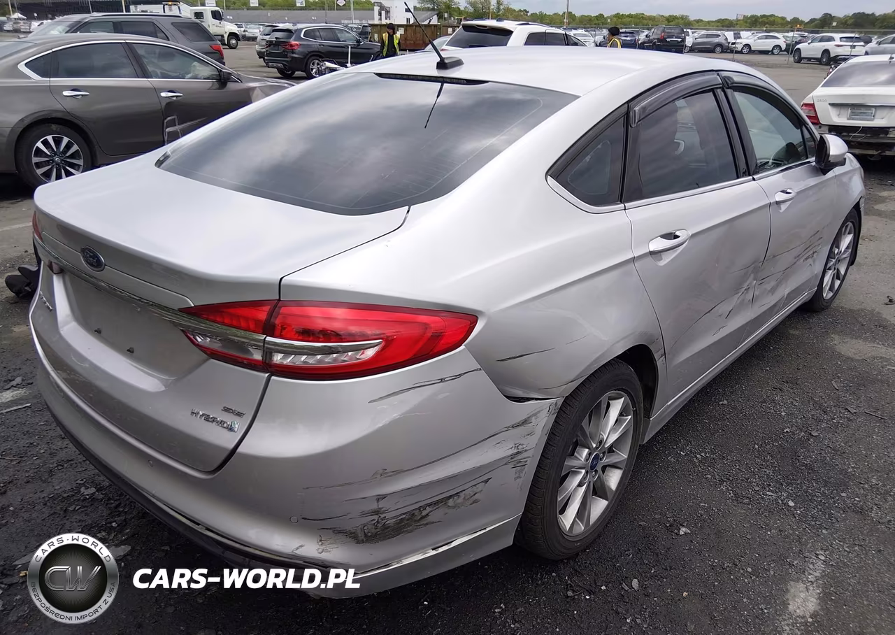 2017 Ford Fusion Hybrid Se VIN:3FA6P0LU8HR346030 - 18