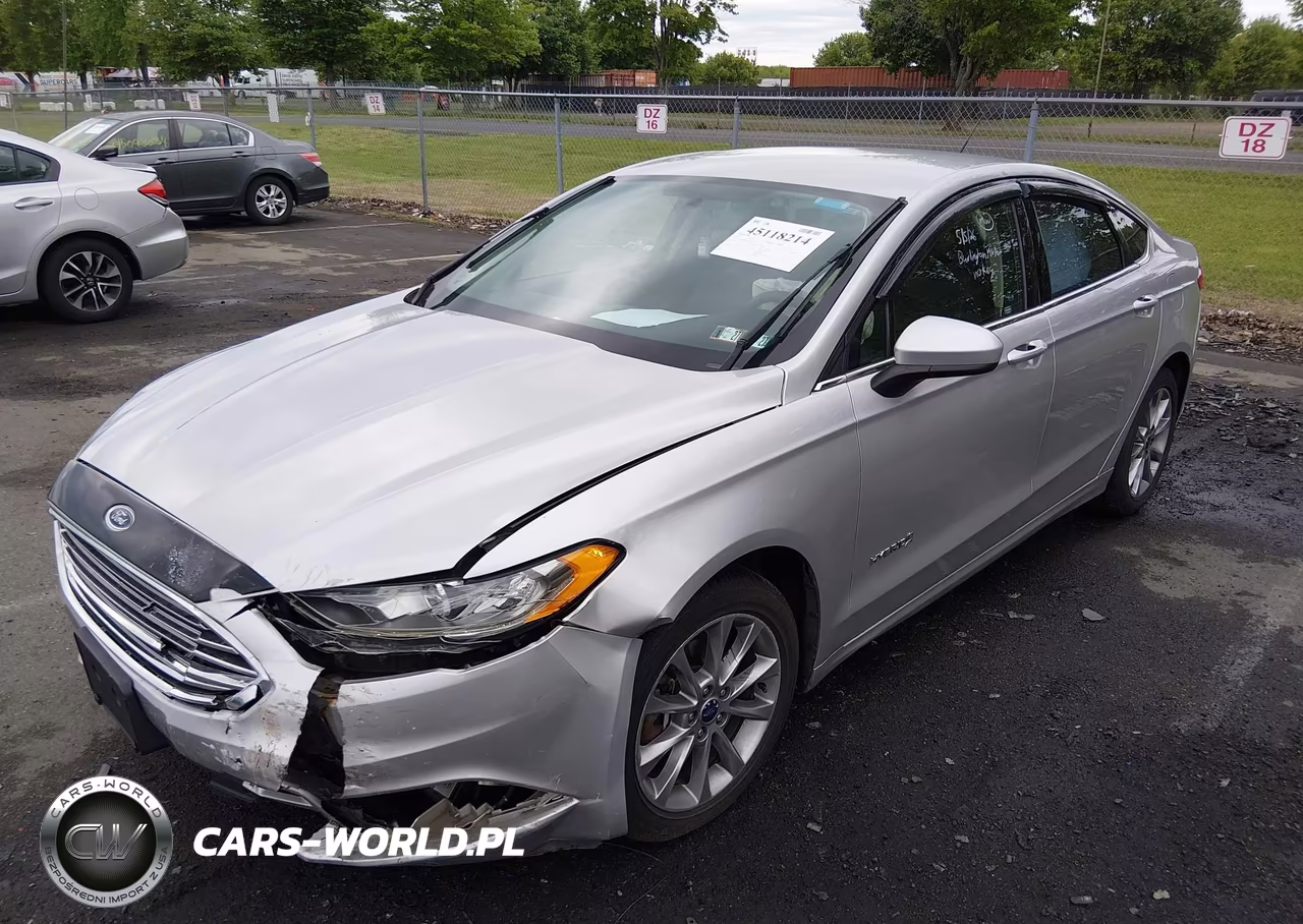 2017 Ford Fusion Hybrid Se VIN:3FA6P0LU8HR346030 - 2