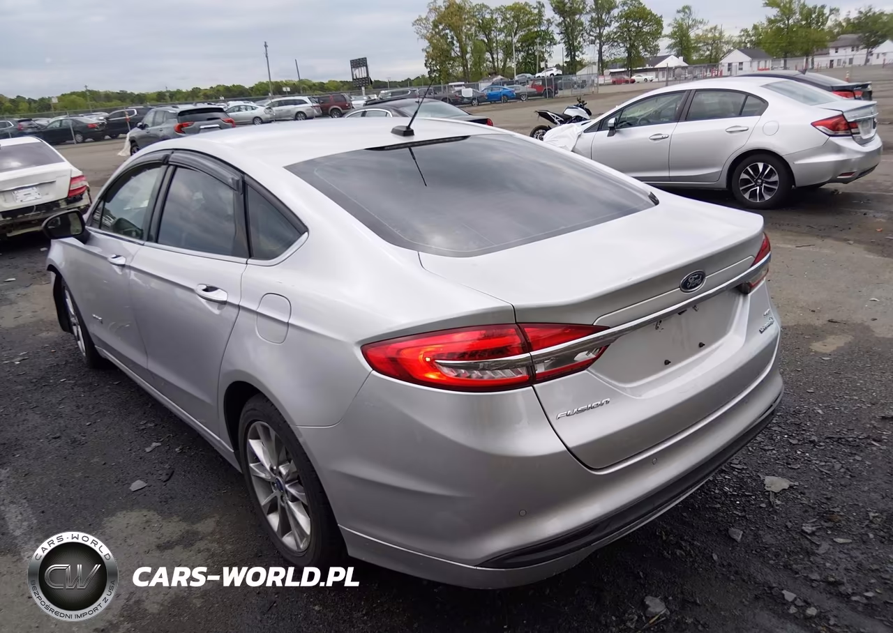 2017 Ford Fusion Hybrid Se VIN:3FA6P0LU8HR346030 - 3