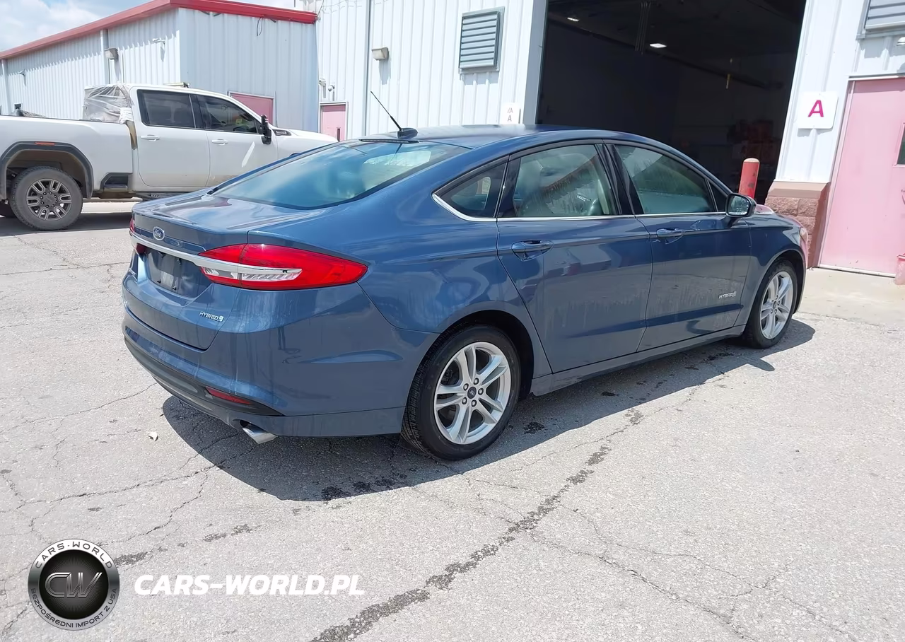 2018 Ford Fusion Hybrid S VIN:3FA6P0UU8JR254646 - 4
