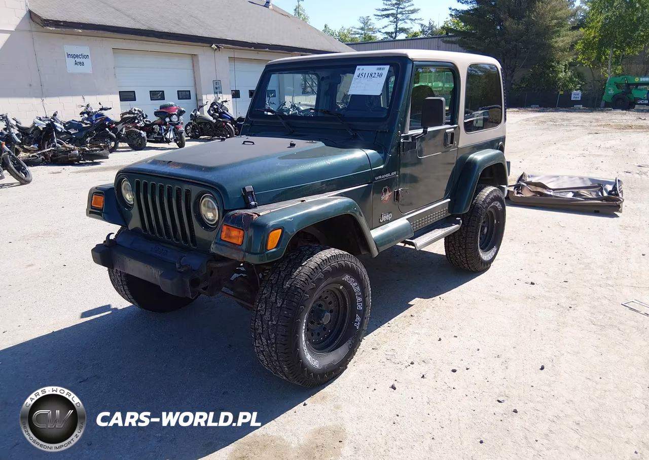 2000 Jeep Wrangler Sahara VIN:1J4FA59S6YP703110 - 2