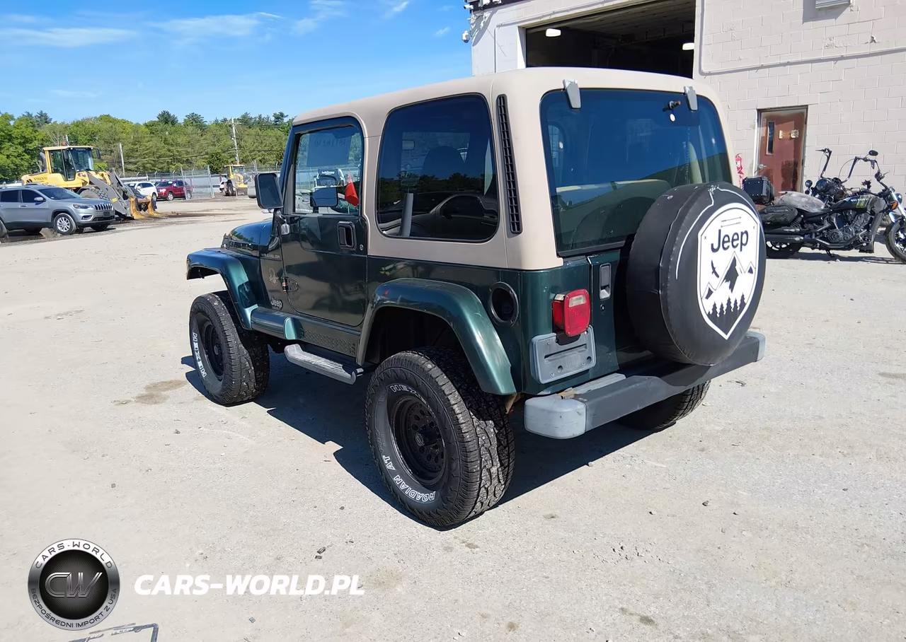 2000 Jeep Wrangler Sahara VIN:1J4FA59S6YP703110 - 3