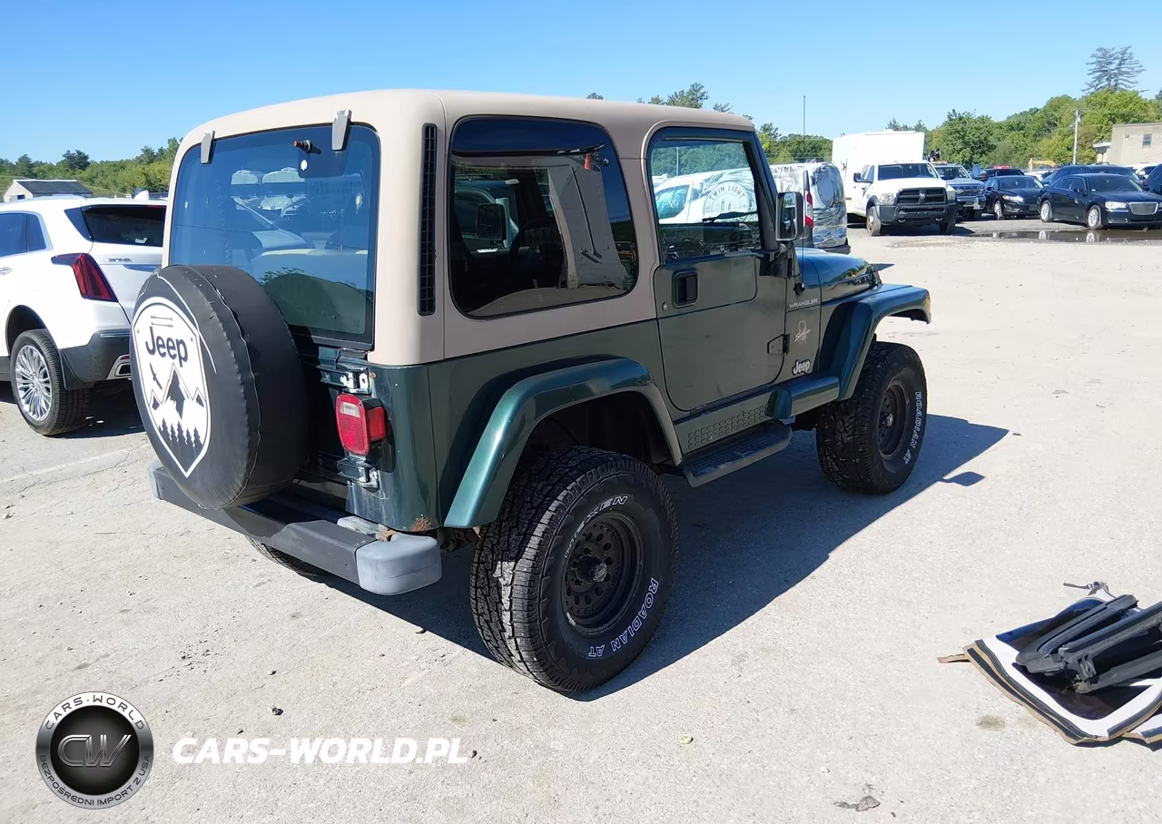 2000 Jeep Wrangler Sahara VIN:1J4FA59S6YP703110 - 4