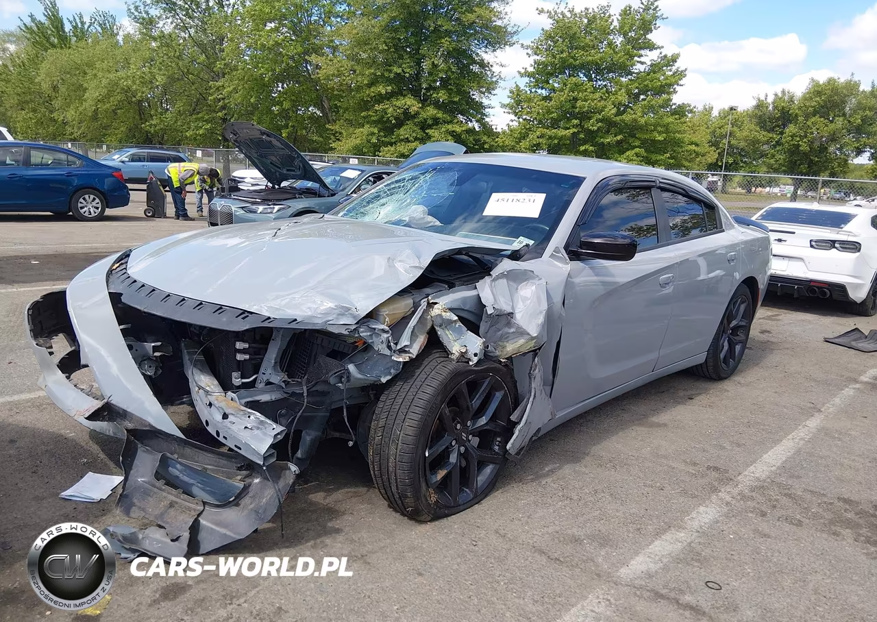 2022 Dodge Charger Sxt Rwd VIN:2C3CDXBGXNH264189 - 2