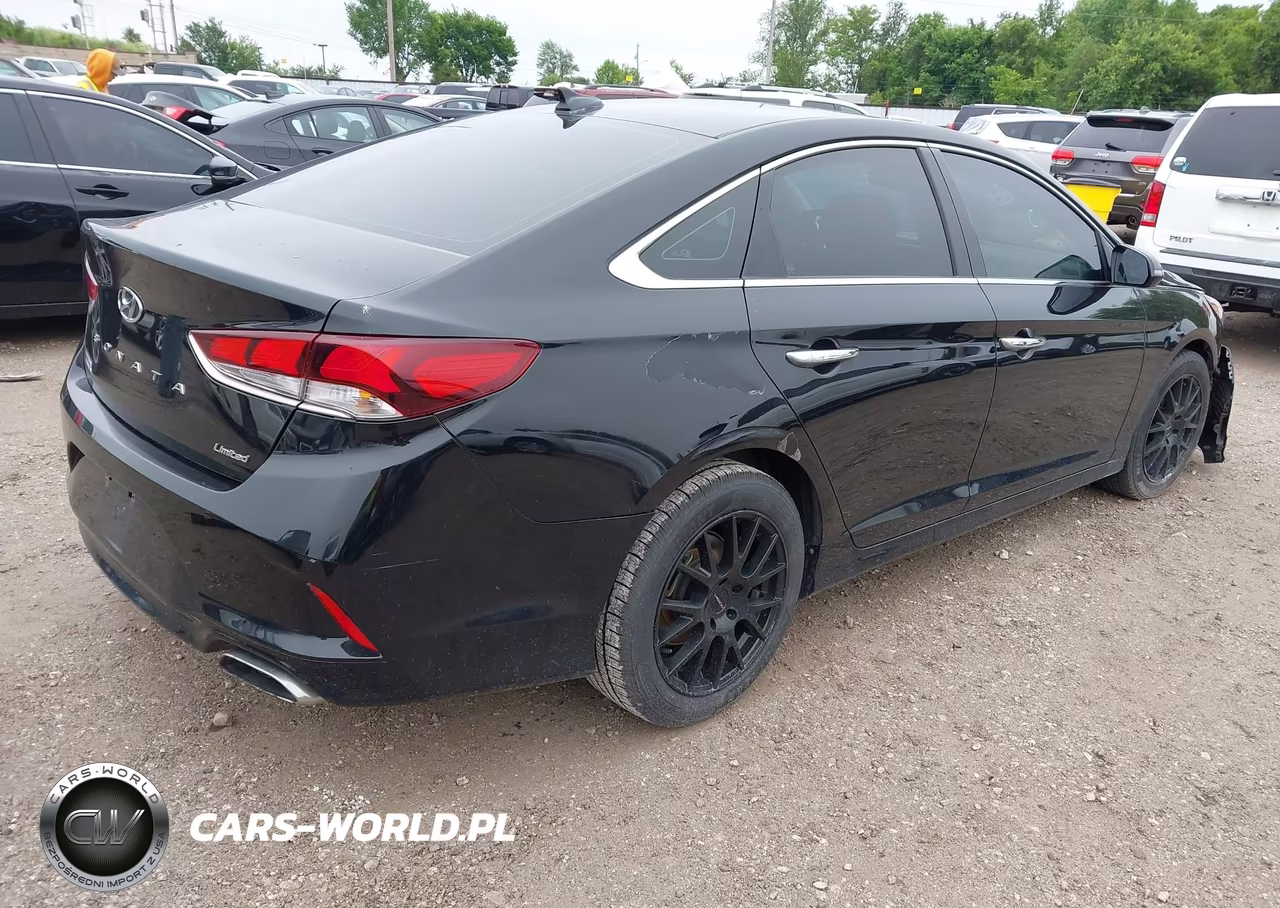 2018 Hyundai Sonata Limited VIN:5NPE34AF0JH600500 - 4