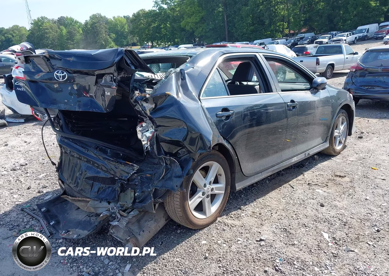 2012 Toyota Camry Se VIN:4T1BF1FK9CU119843 - 4