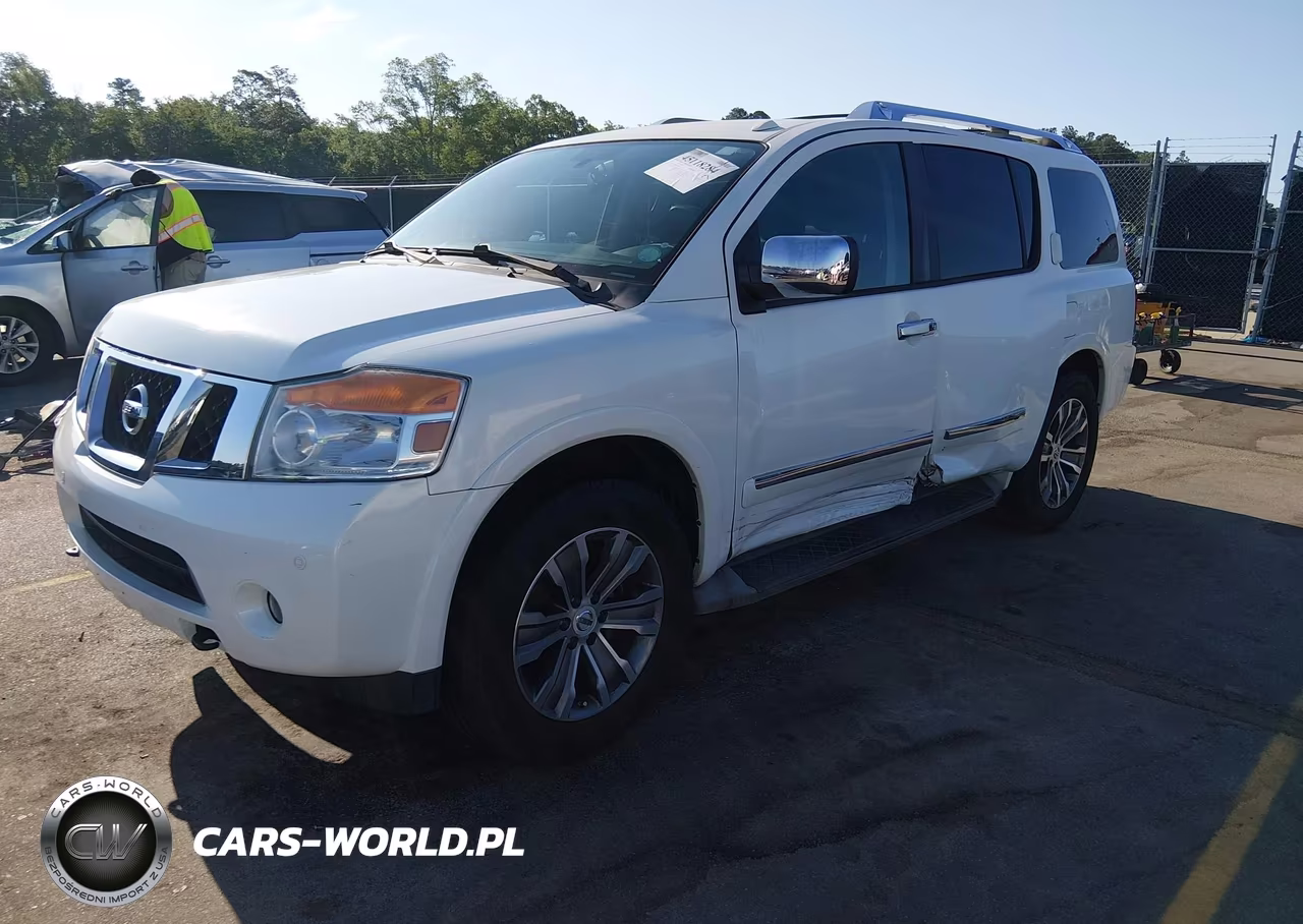 2015 Nissan Armada Platinum VIN:5N1AA0NF3FN618595 - 2