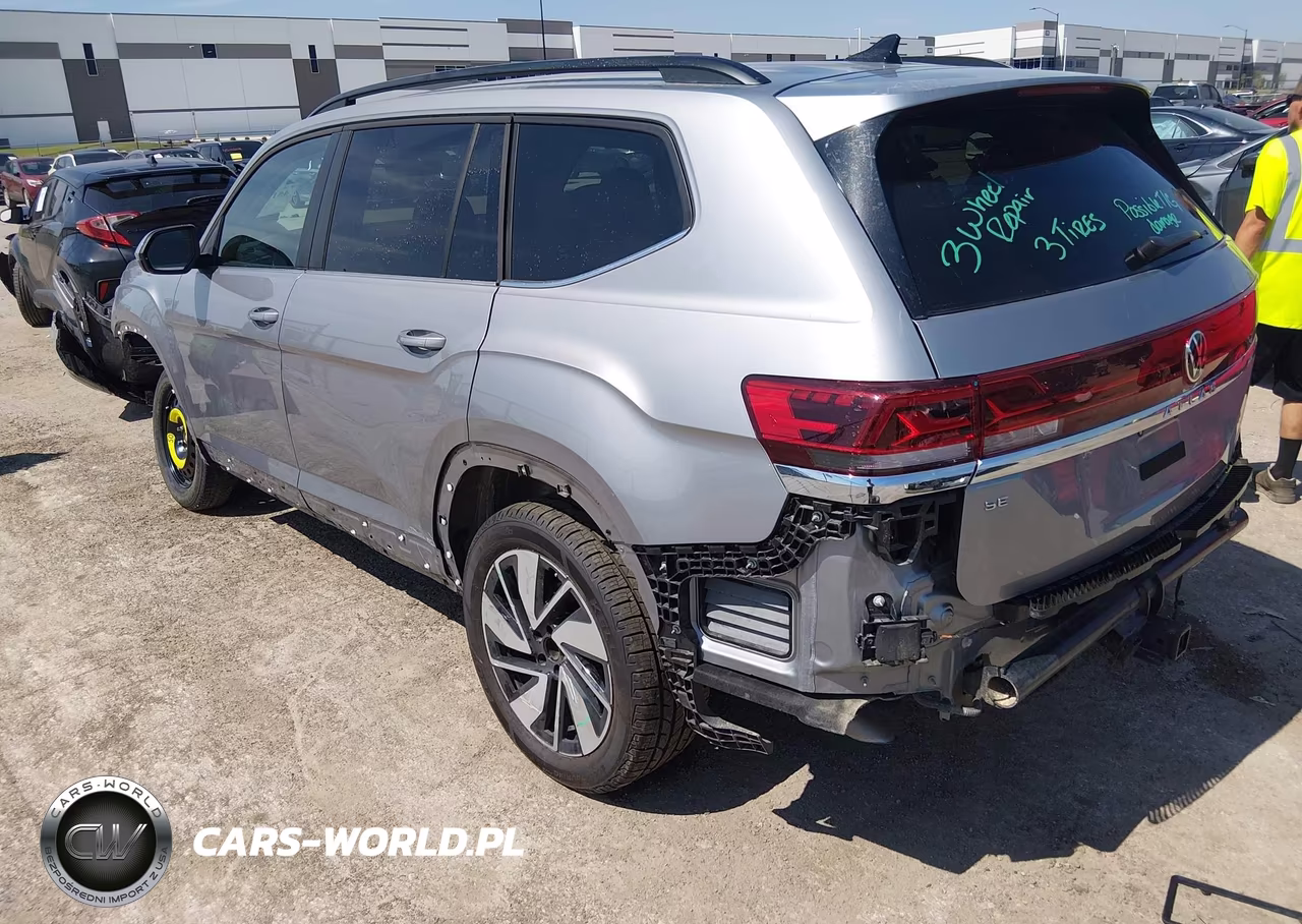 2024 Volkswagen Atlas 2.0T Se W-Technology VIN:1V2WR2CA7RC519699 - 3