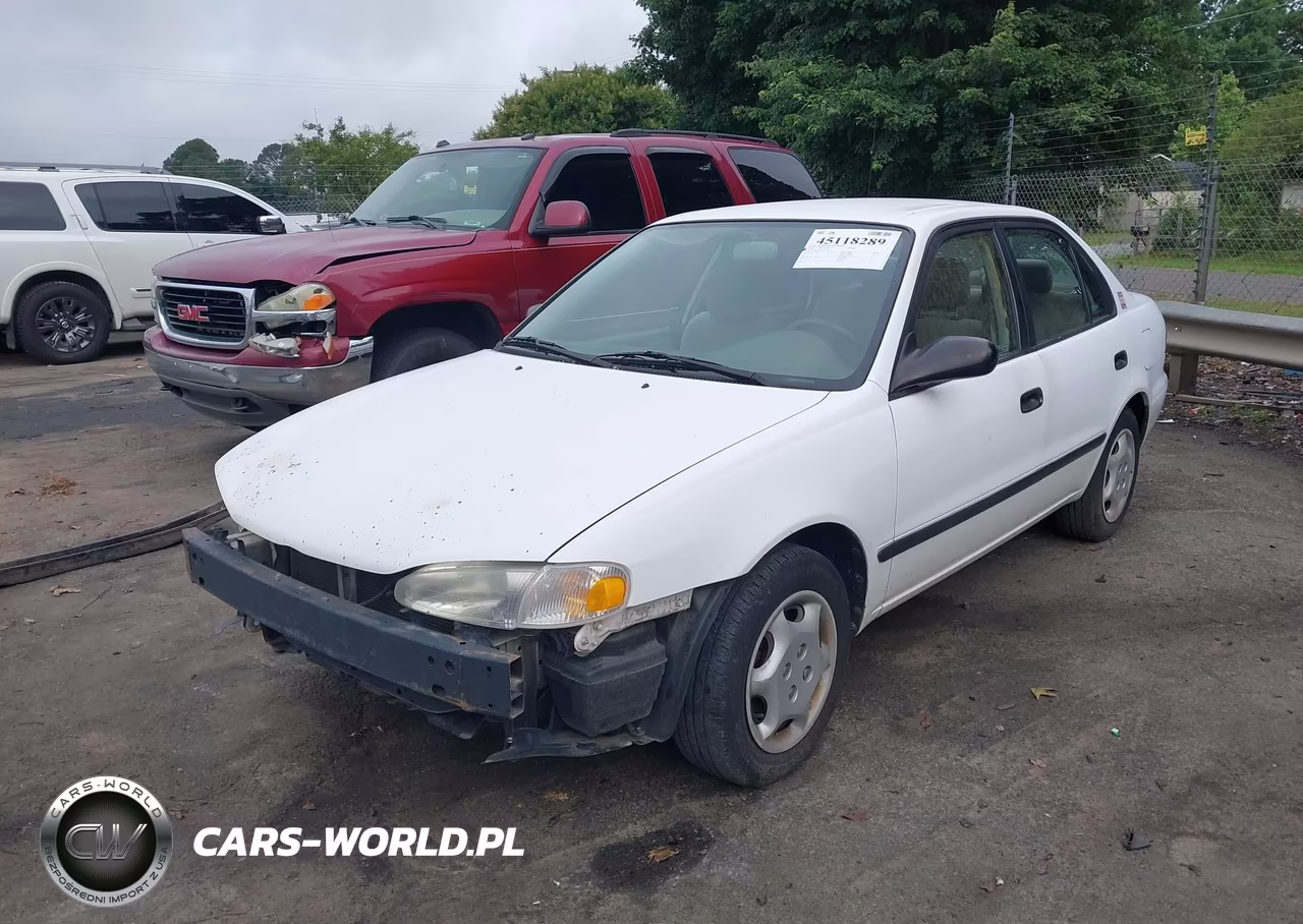 1998 Chevrolet Prizm Lsi VIN:1Y1SK5487WZ401965 - 2