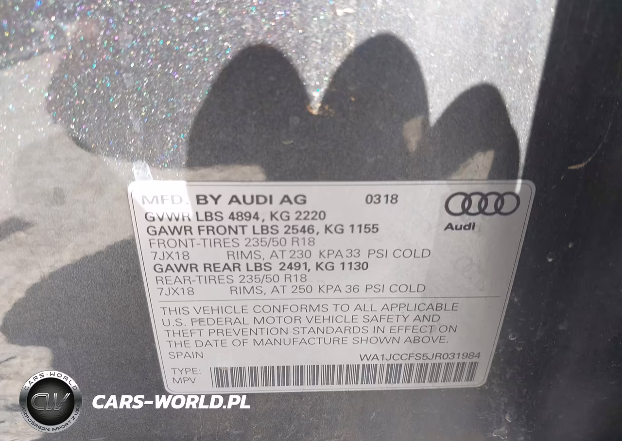 2018 Audi Q3 2.0T Premium-2.0T Sport Premium VIN:WA1JCCFS5JR031984 - 9