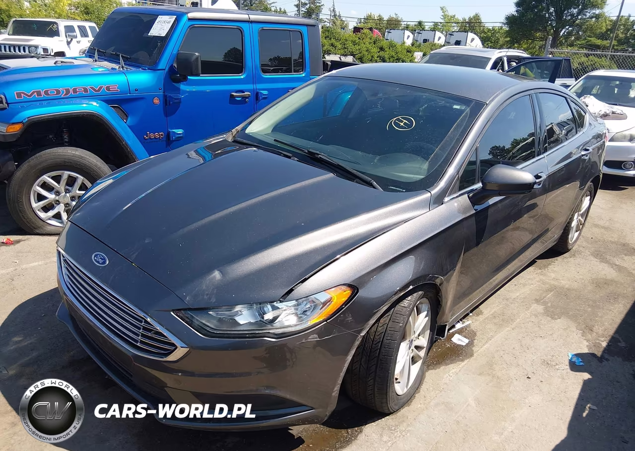 2018 Ford Fusion Se VIN:3FA6P0H77JR284015 - 2