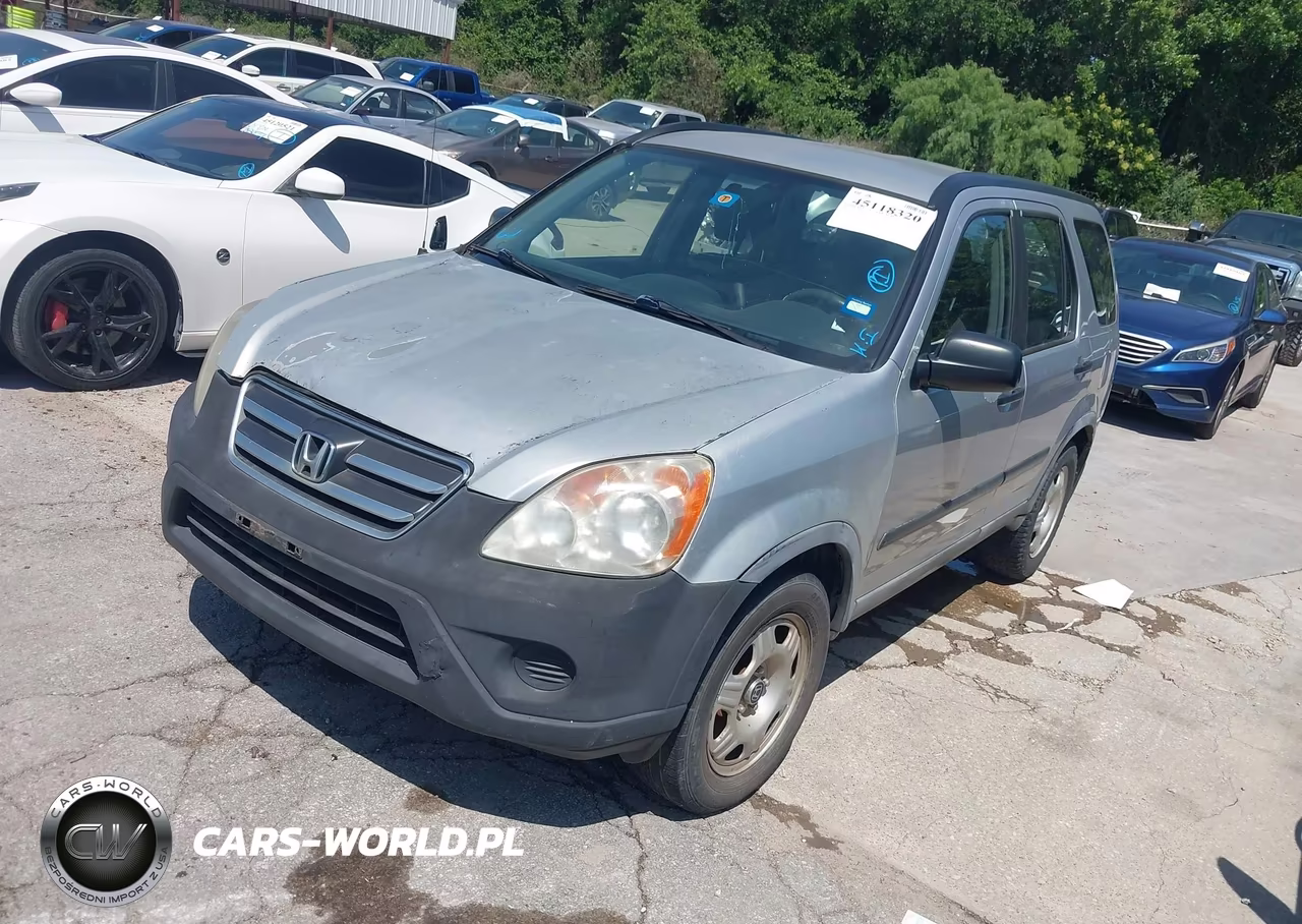 2005 Honda Cr-V Lx VIN:JHLRD68515C000791 - 2