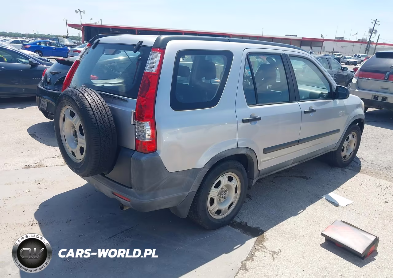 2005 Honda Cr-V Lx VIN:JHLRD68515C000791 - 4