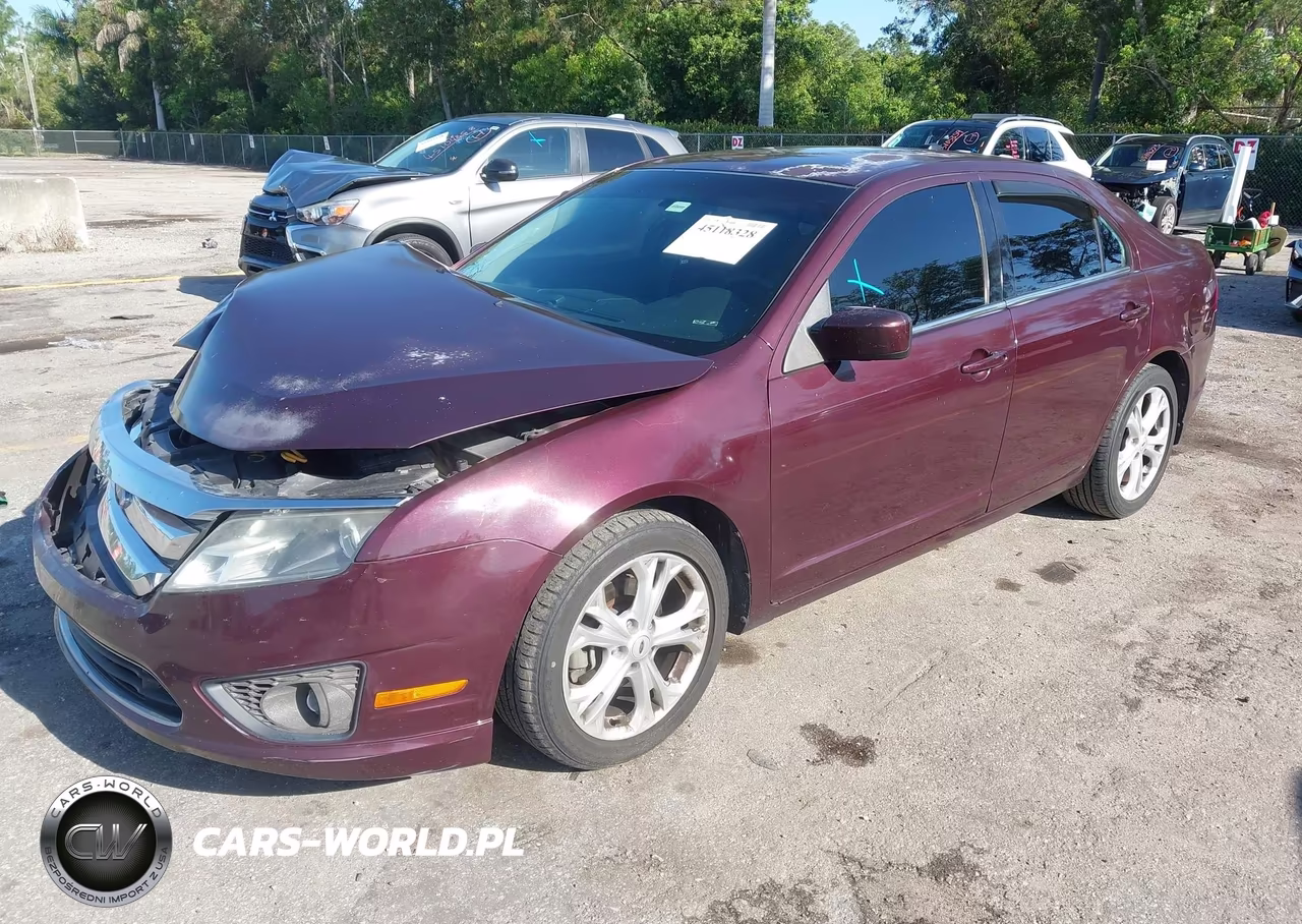 2012 Ford Fusion Se VIN:3FAHP0HG1CR418982 - 2