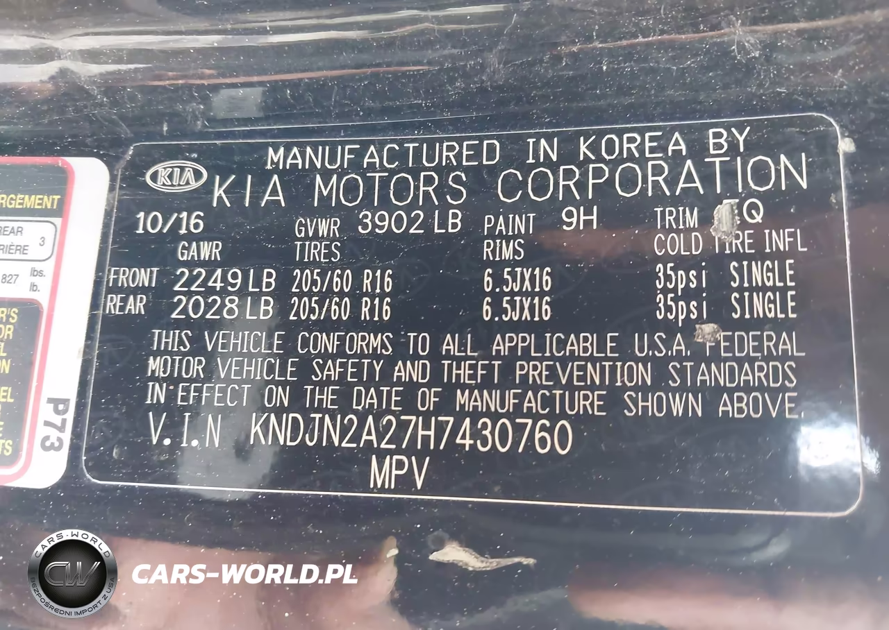 2017 Kia Soul VIN:KNDJN2A27H7430760 - 9