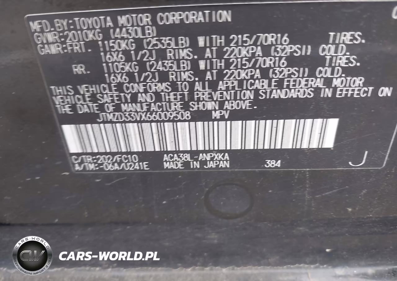 2006 Toyota Rav4 VIN:JTMZD33VX66009508 - 9