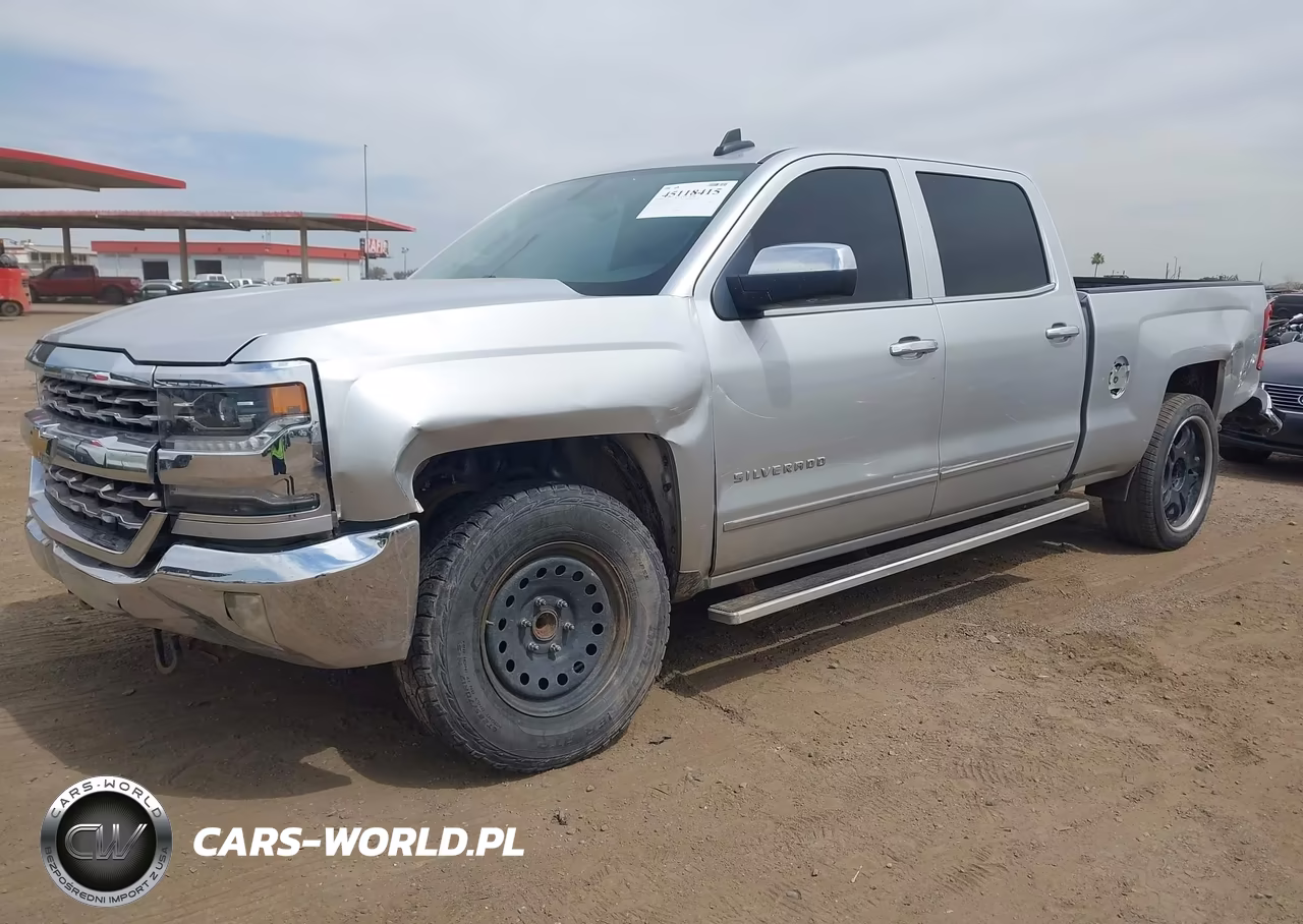 2018 Chevrolet Silverado 1500 1Lz VIN:3GCPCSEC7JG468017 - 2