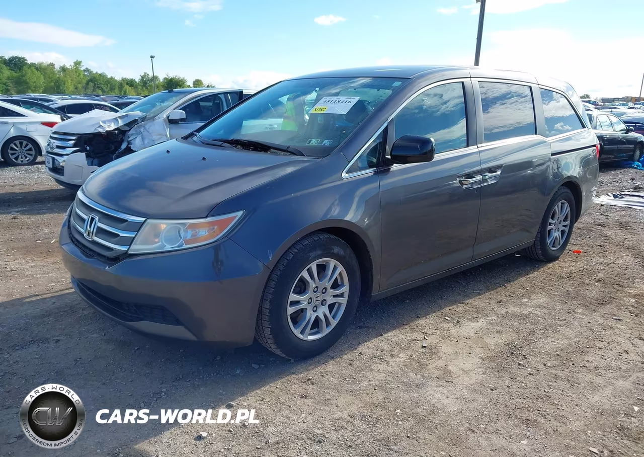 2013 Honda Odyssey Ex VIN:5FNRL5H4XDB054321 - 2