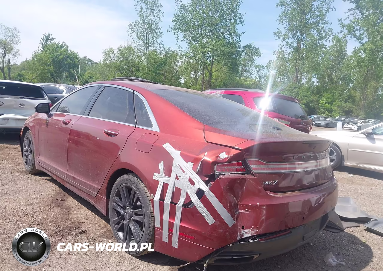 2014 Lincoln Mkz VIN:3LN6L2J93ER812633 - 3