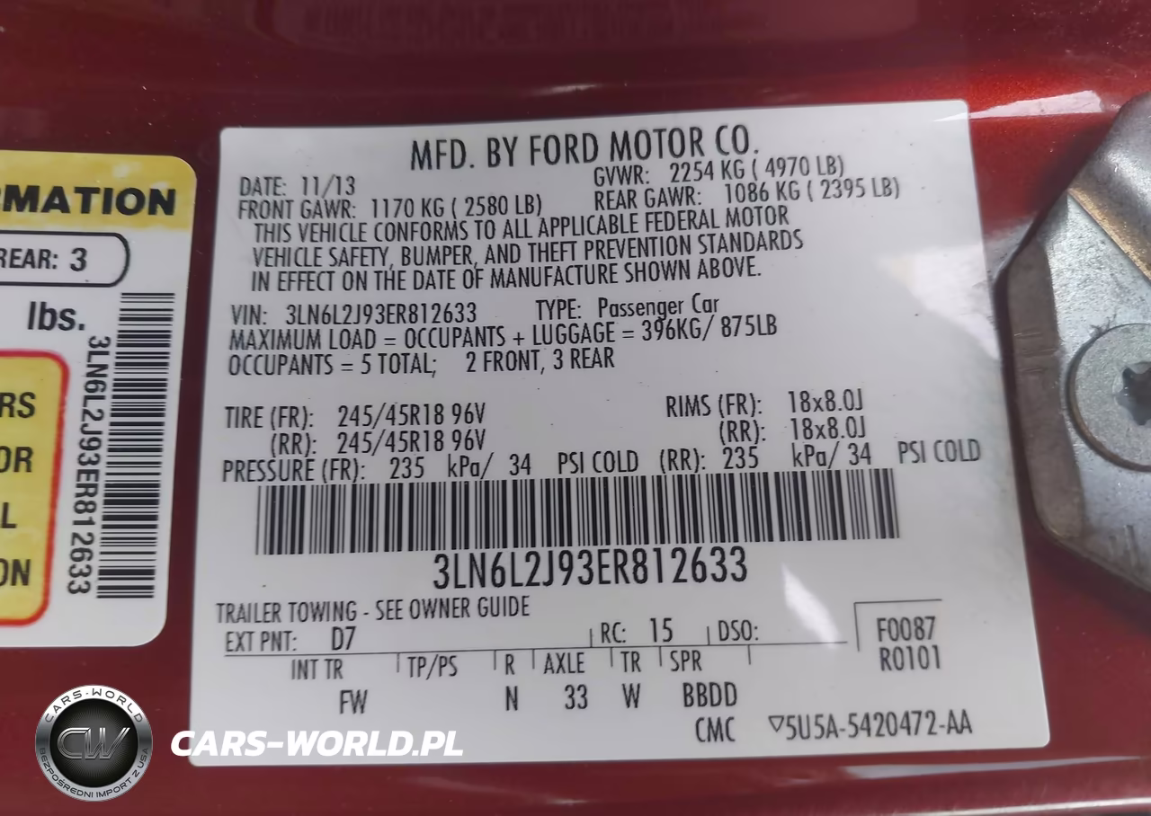 2014 Lincoln Mkz VIN:3LN6L2J93ER812633 - 9