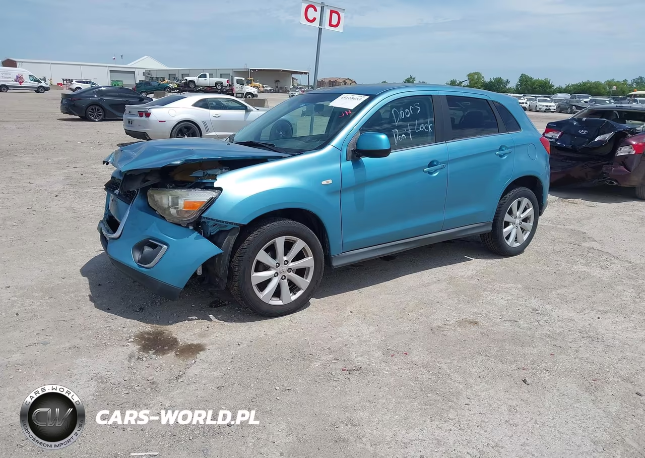 2013 Mitsubishi Outlander Sport Se VIN:4A4AP4AU5DE008329 - 2