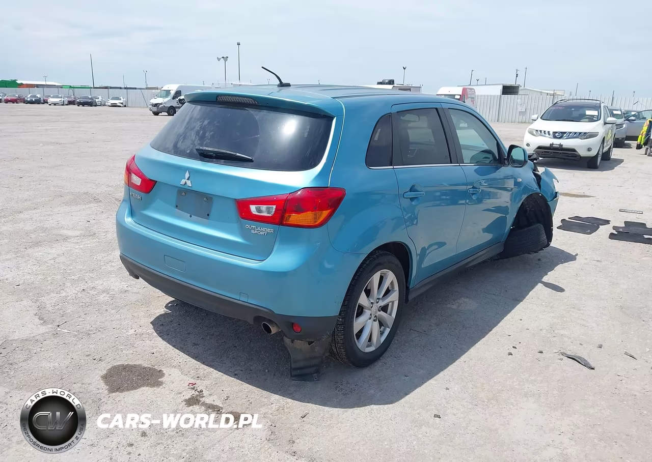 2013 Mitsubishi Outlander Sport Se VIN:4A4AP4AU5DE008329 - 4