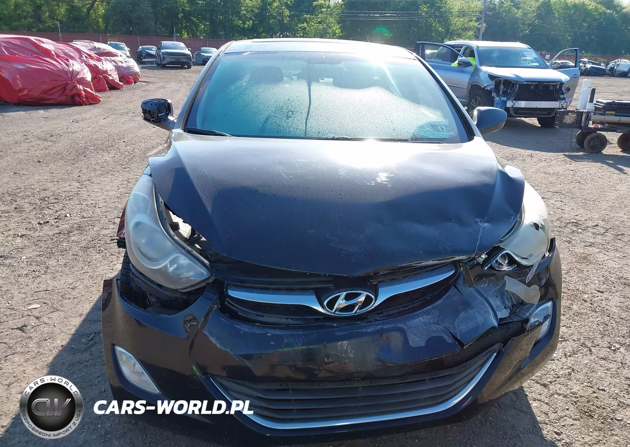 2013 Hyundai Elantra Gls VIN:5NPDH4AE1DH213317 - 12