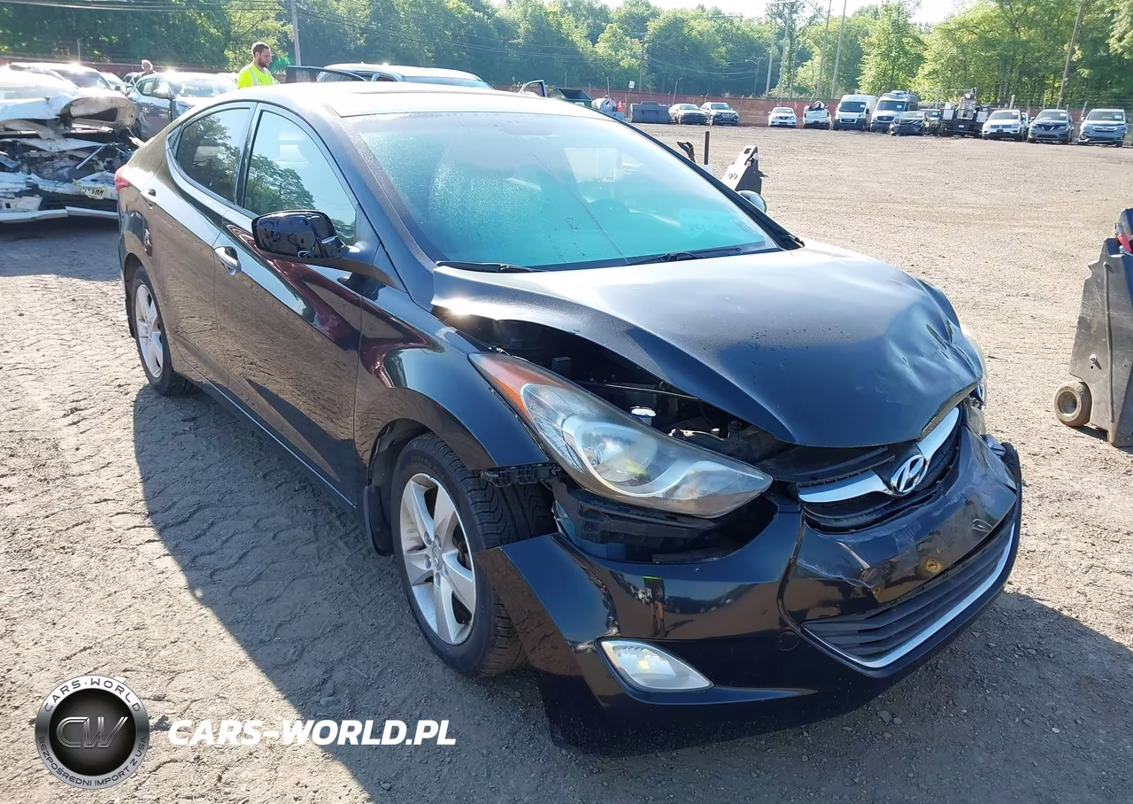 2013 Hyundai Elantra Gls VIN:5NPDH4AE1DH213317 - 6