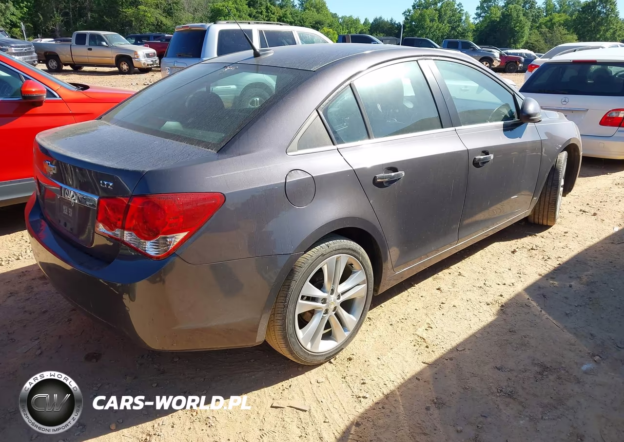 2011 Chevrolet Cruze Ltz VIN:1G1PH5S90B7132291 - 4