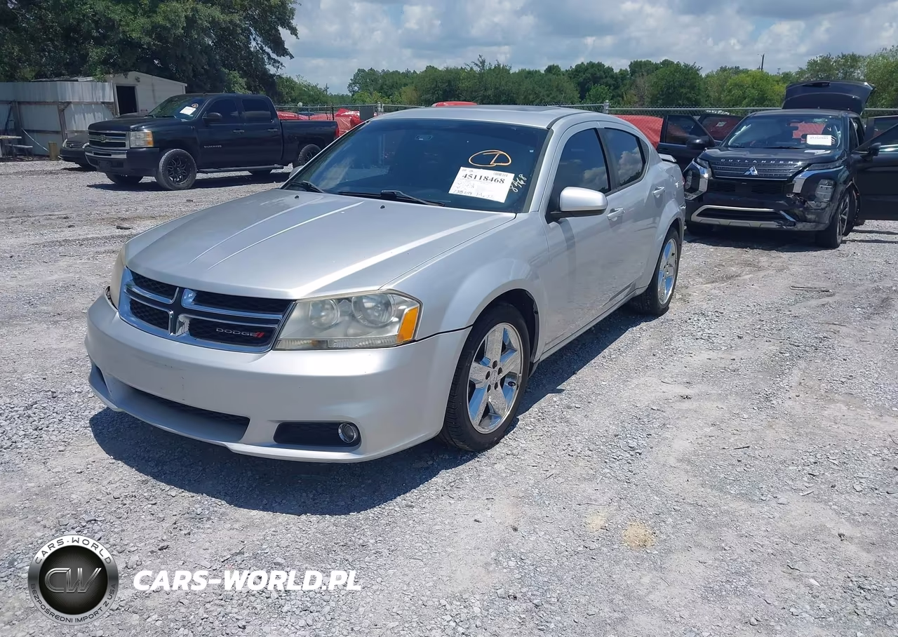 2012 Dodge Avenger Sxt Plus VIN:1C3CDZEG5CN329686 - 2