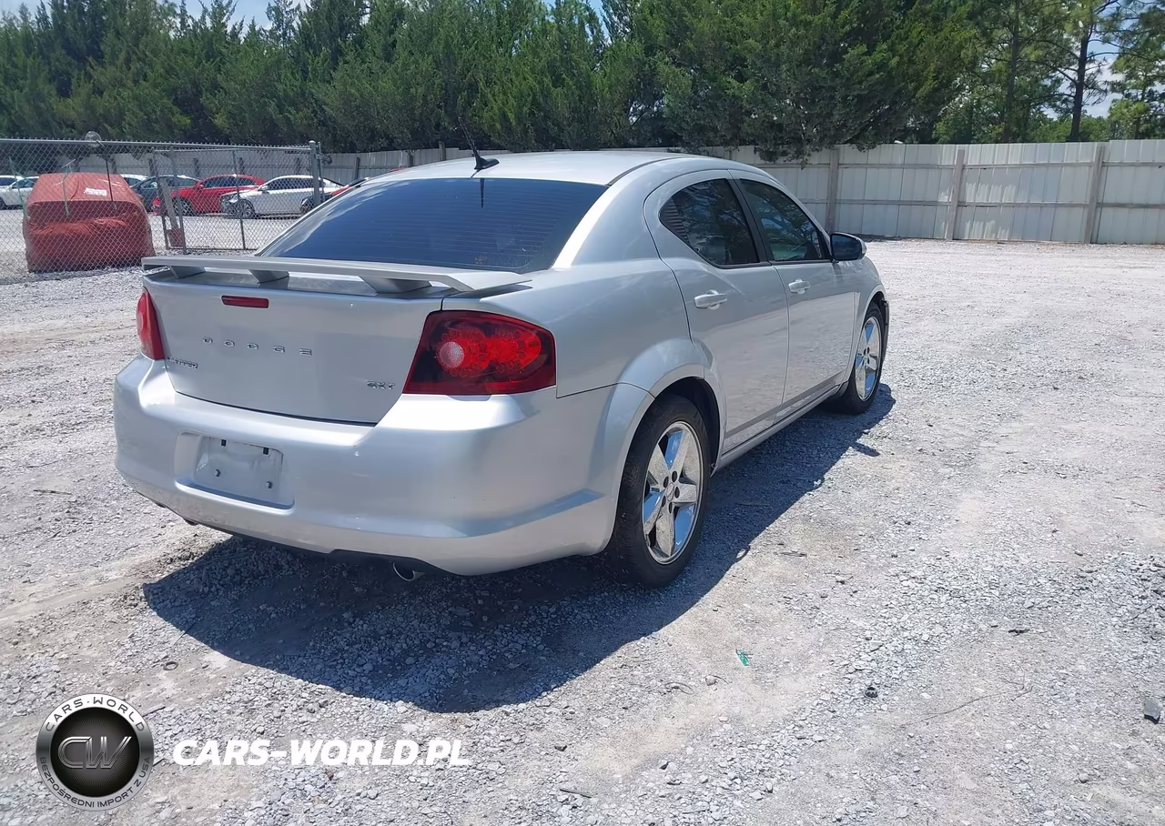 2012 Dodge Avenger Sxt Plus VIN:1C3CDZEG5CN329686 - 4