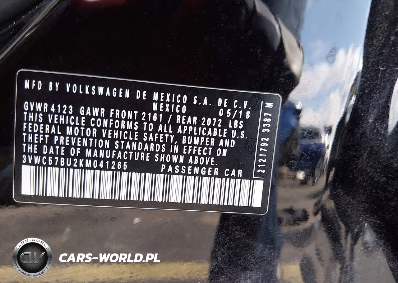 2019 Volkswagen Jetta 1.4T R-Line-1.4T S-1.4T Se VIN:3VWC57BU2KM041265 - 9