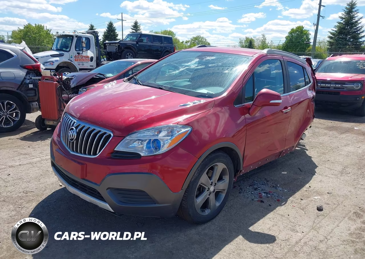 2014 Buick Encore VIN:KL4CJASB6EB659592 - 2
