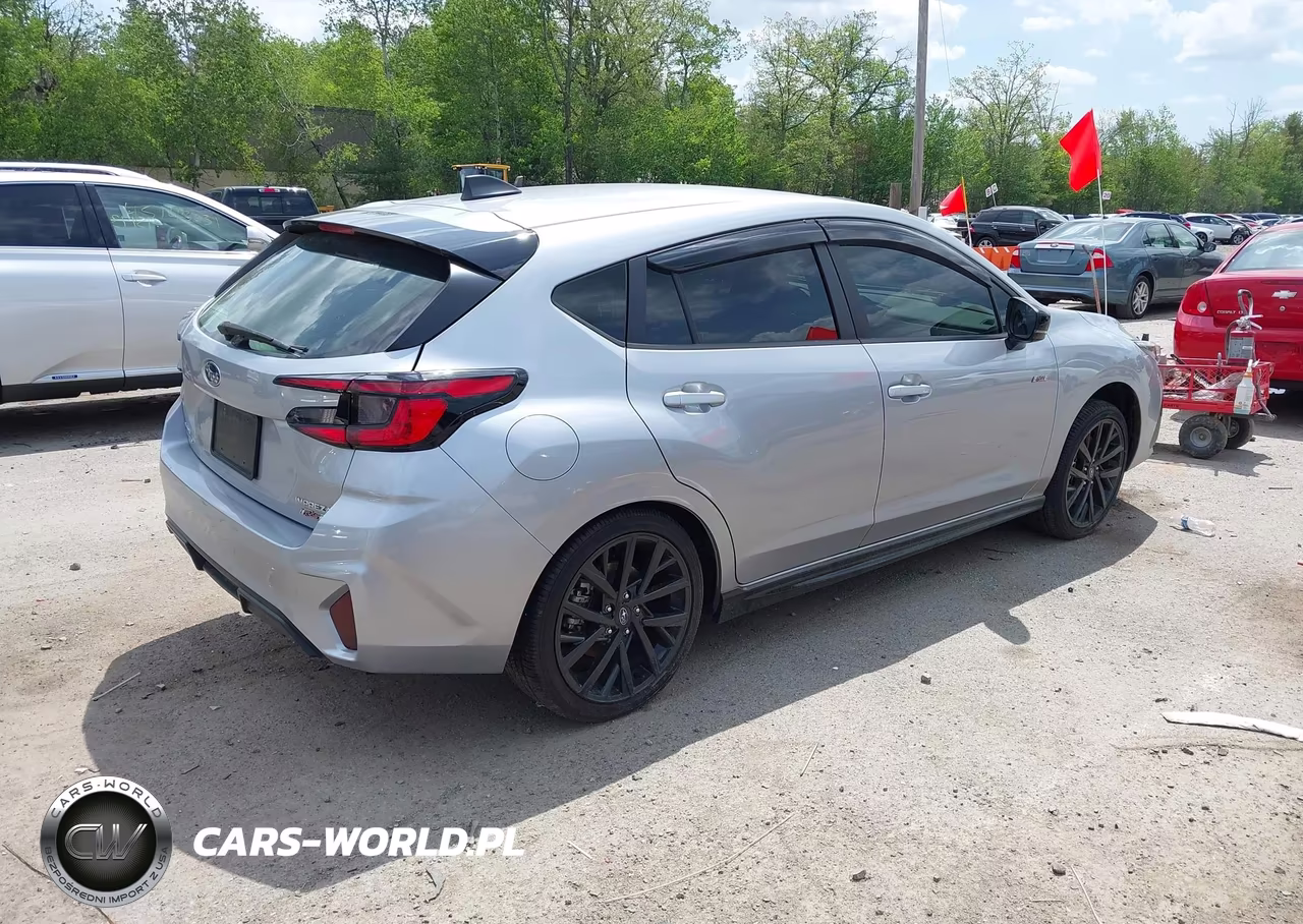 2024 Subaru Impreza Rs 5-Door VIN:JF1GUHHC7R8895166 - 4