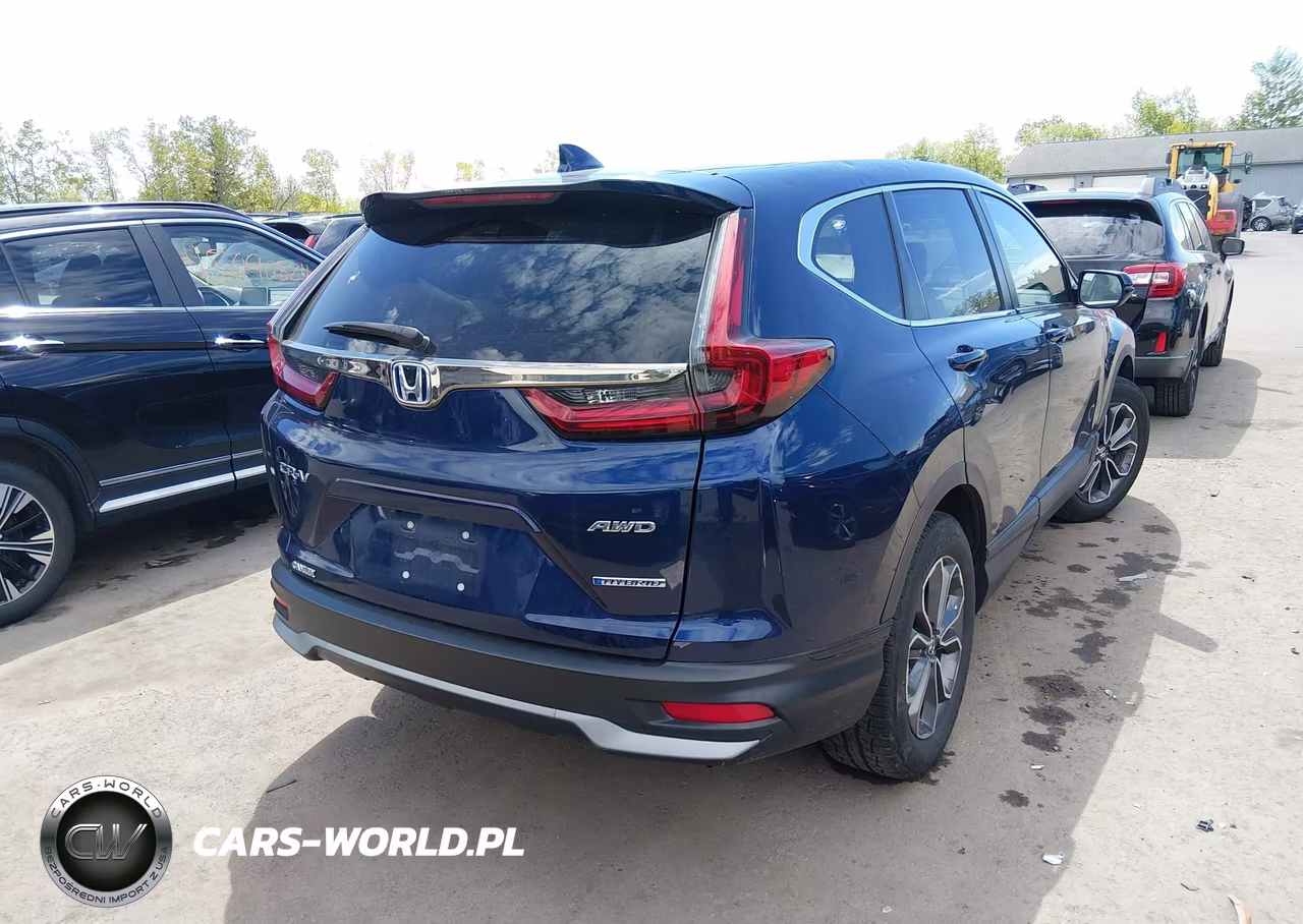 2022 Honda Cr-V Hybrid Ex VIN:5J6RT6H59NL011645 - 4