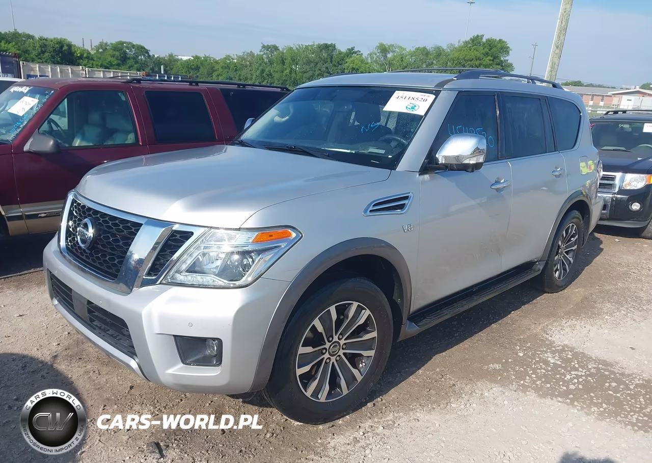 2018 Nissan Armada Sl VIN:JN8AY2ND0J9058227 - 2