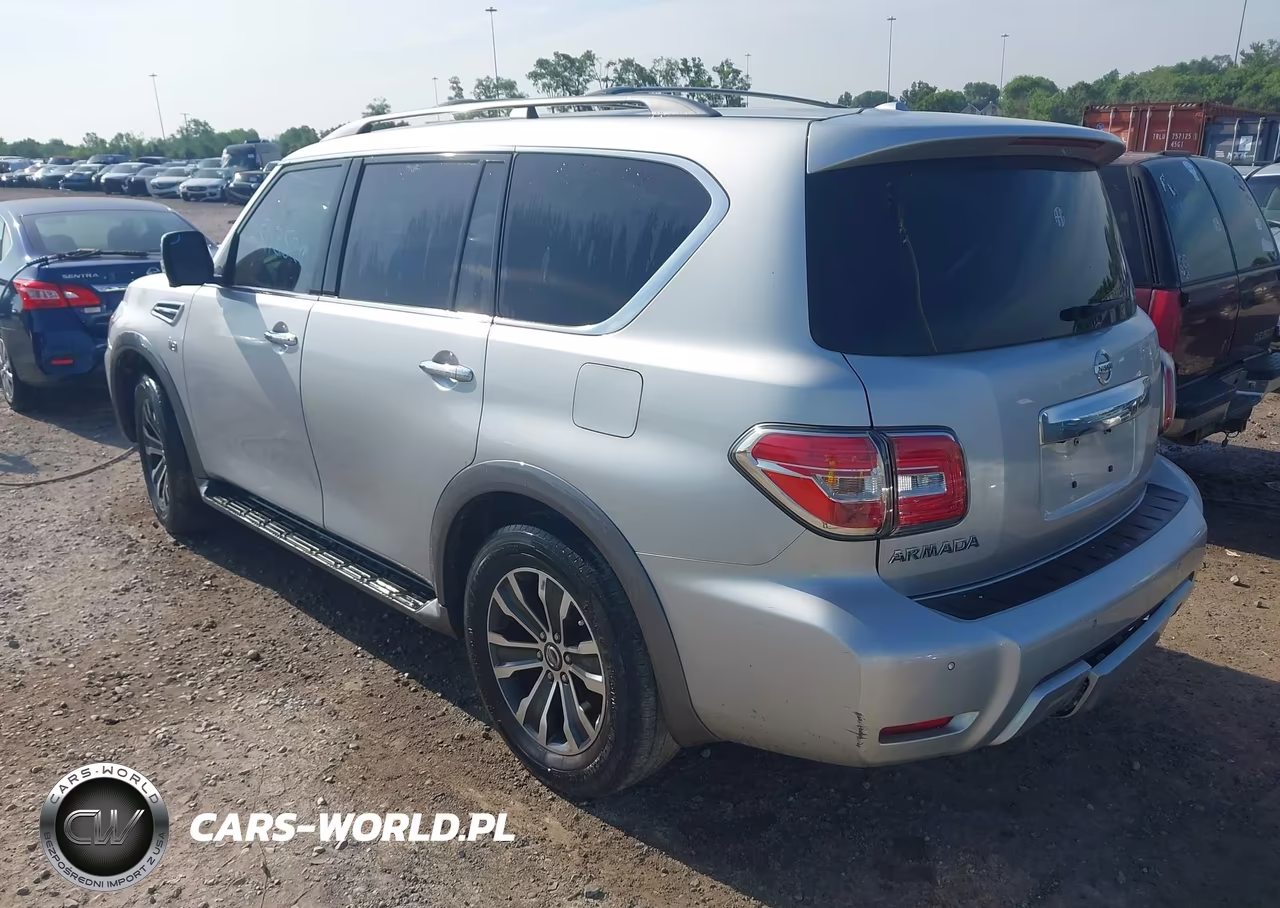 2018 Nissan Armada Sl VIN:JN8AY2ND0J9058227 - 3