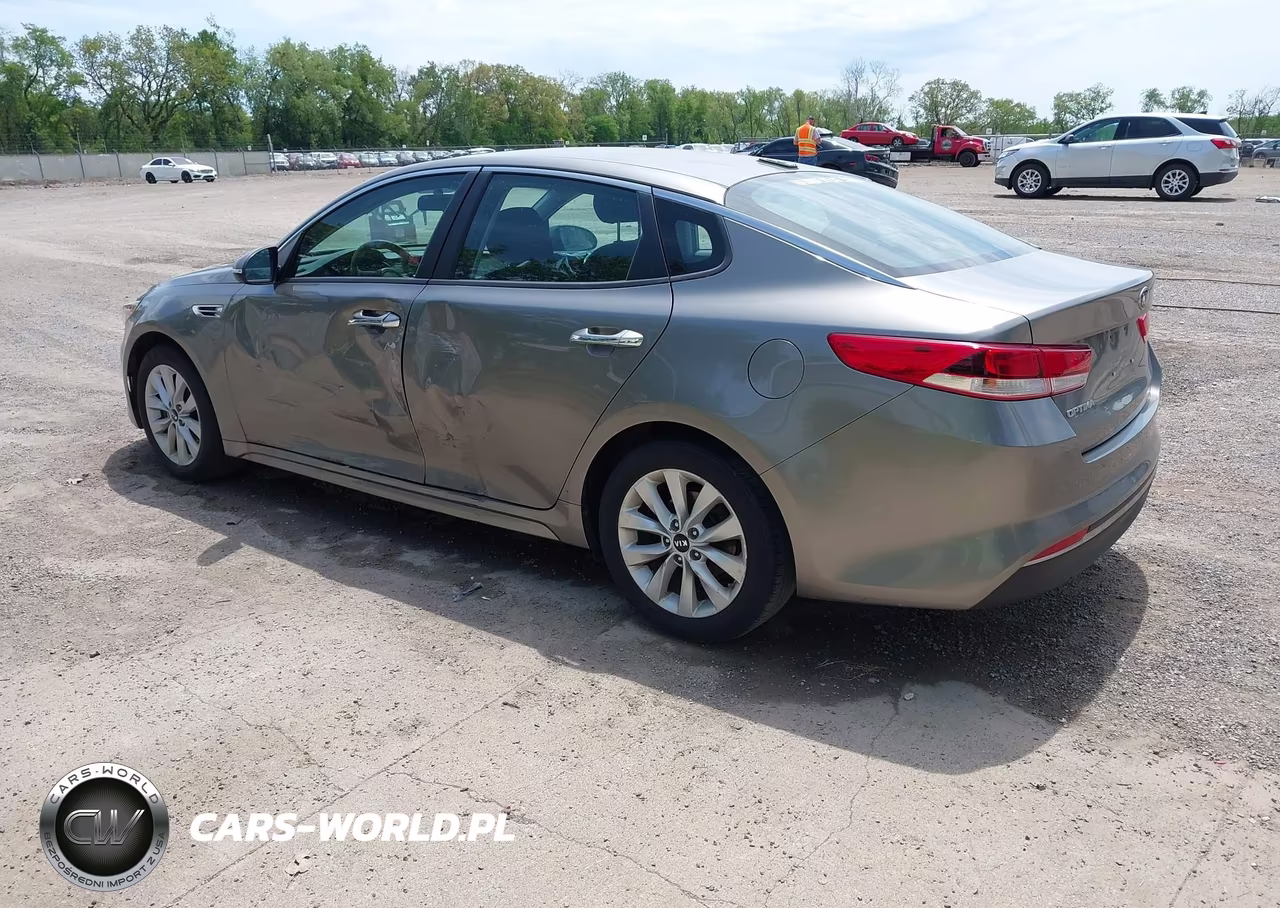 2017 Kia Optima Lx VIN:5XXGT4L36HG160767 - 3