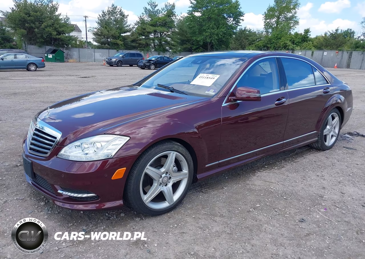 2011 Mercedes-Benz S 550 4Matic VIN:WDDNG8GB4BA413078 - 2